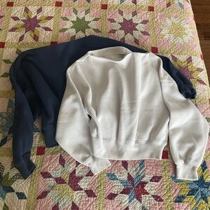 Abercrombie & Fitch Sunday Slash Top Crewneck Sweatshirt Small Bundle Lot